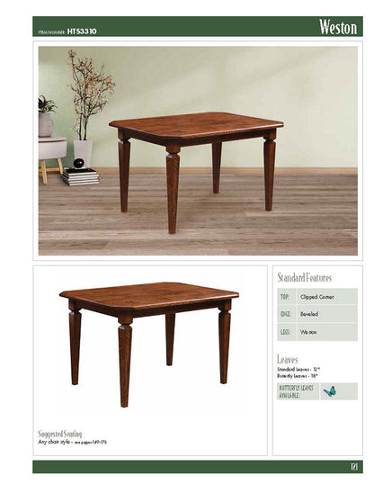 Weston Leg Table