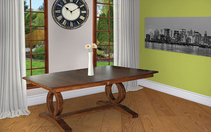 Master Double Pedestal Table
