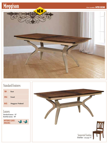 Meggison Double Pedestal Table