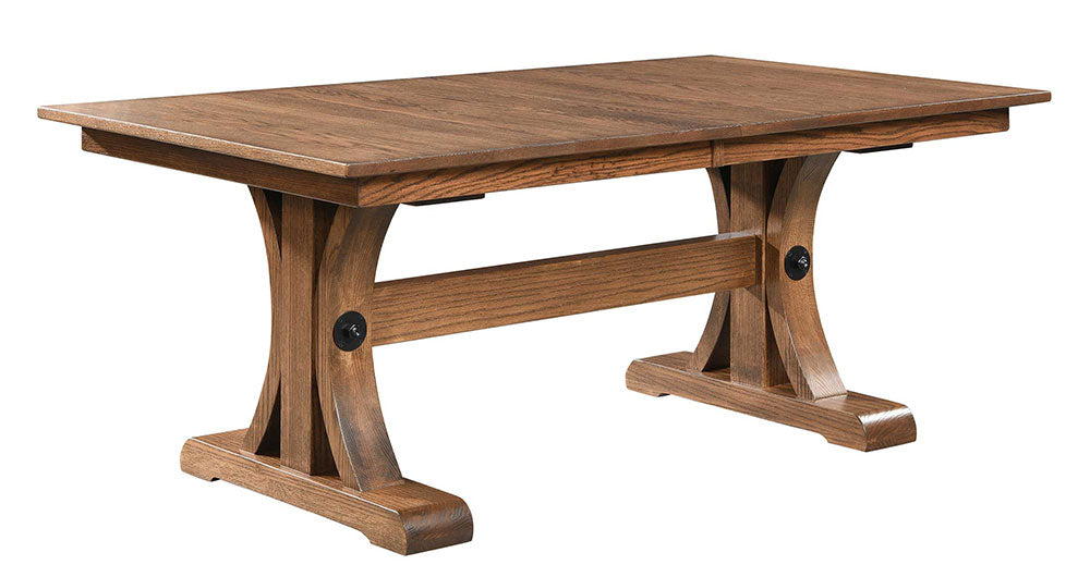 Oagley Double Pedestal Table