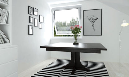 652 Mission Single Pedestal Table