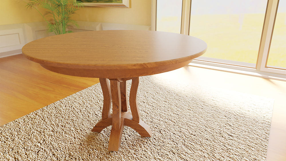 Bridgeport Single Pedestal Table