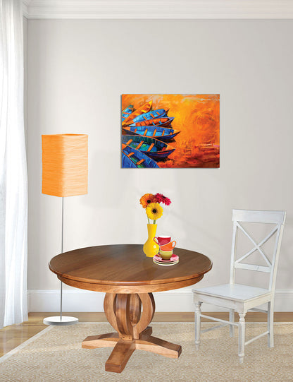 Master Single Pedestal Table