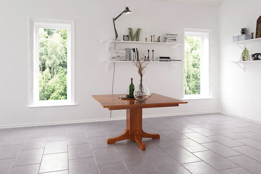 Mission Single Pedestal Table