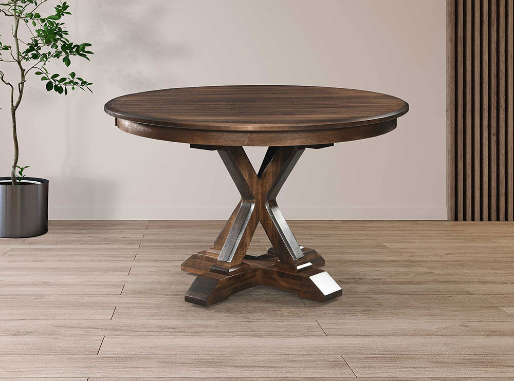 York Single Pedestal Table