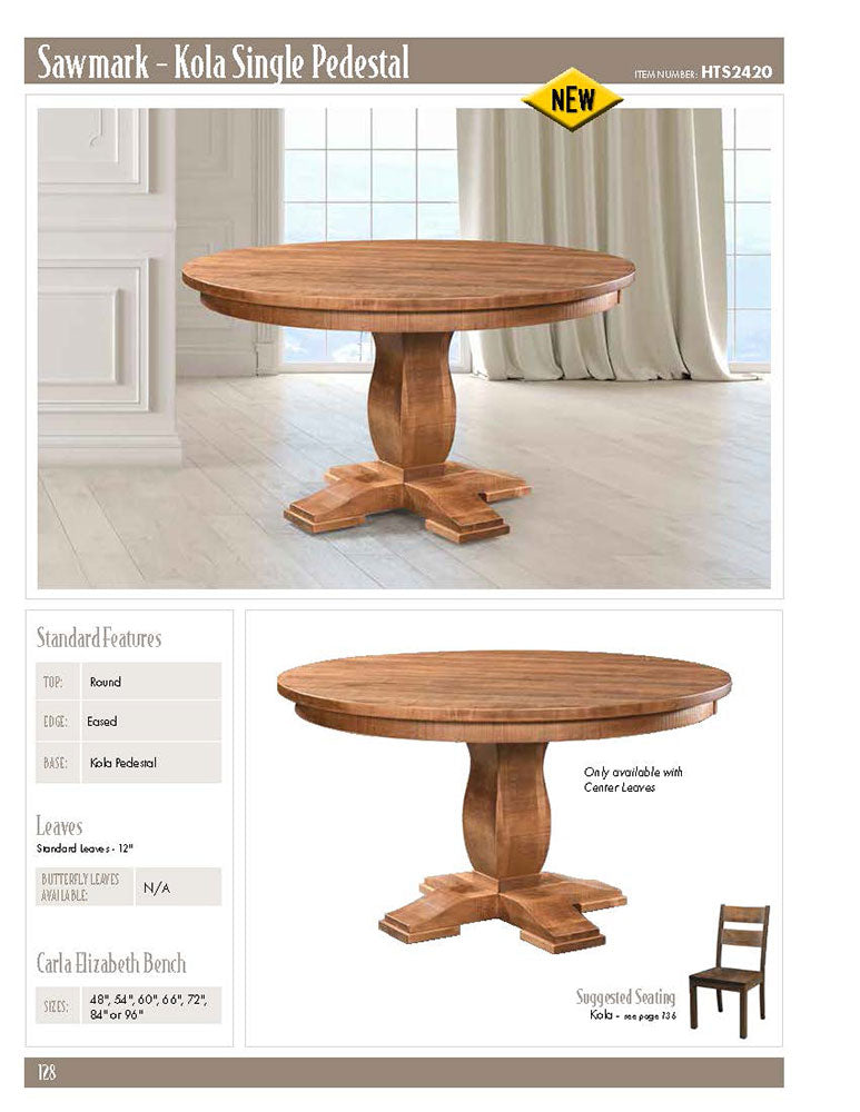 Sawmark - Kola Single Pedestal