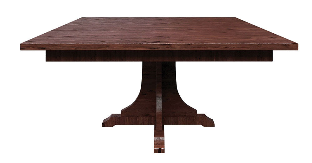 652 Mission Single Pedestal Table