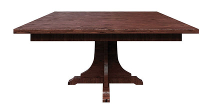 652 Mission Single Pedestal Table