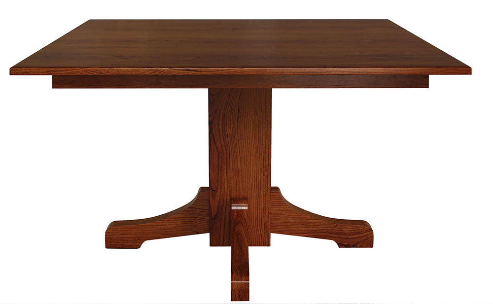 Mission Single Pedestal Table