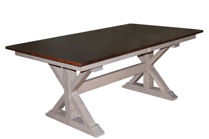 X-Base S Double Pedestal Table