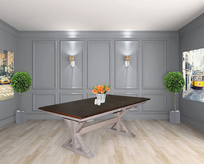 X-Base S Double Pedestal Table