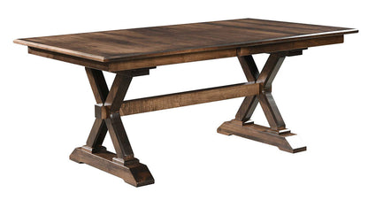 York Double Pedestal Table