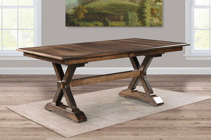 York Double Pedestal Table