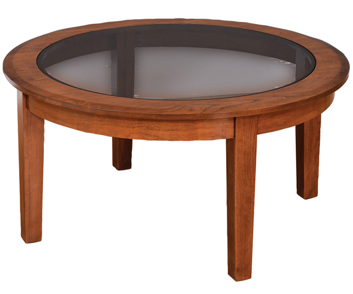Deluxe Shaker 36" Round Cocktail Table