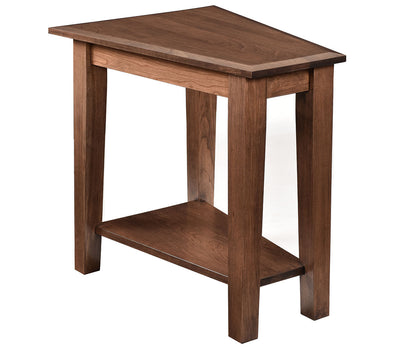 Deluxe Shaker Wedge End Table – 19"W