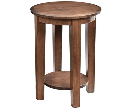 Deluxe Shaker 18" Round End Table