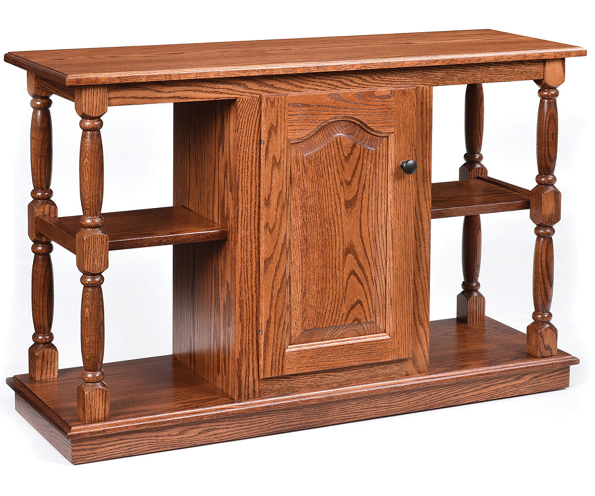 Raised Panel Enclosed Sofa Table – 42"W
