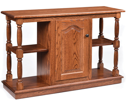 Raised Panel Enclosed Sofa Table – 42"W