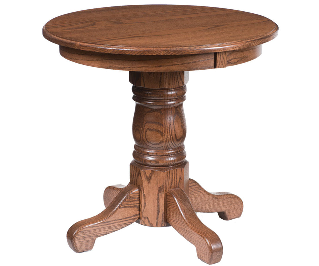 Country 24"Round End Table