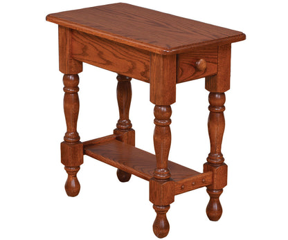 Traditional End Table – 13"W