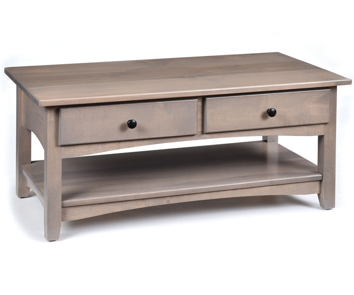 Modern Shaker Cocktail Table – 42"W
