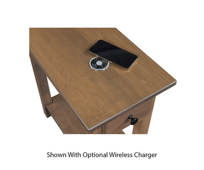 Modern Shaker End Table – 13"W