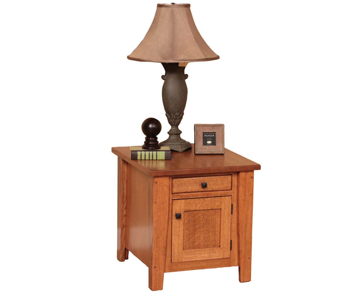 Ashford Enclosed End Table – 22"W