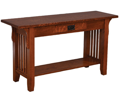 Old World Mission Sofa Table –50"W