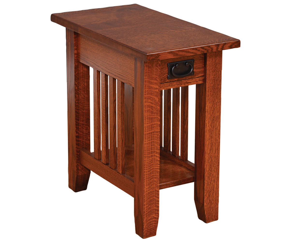 Old World Mission End Table – 13"W