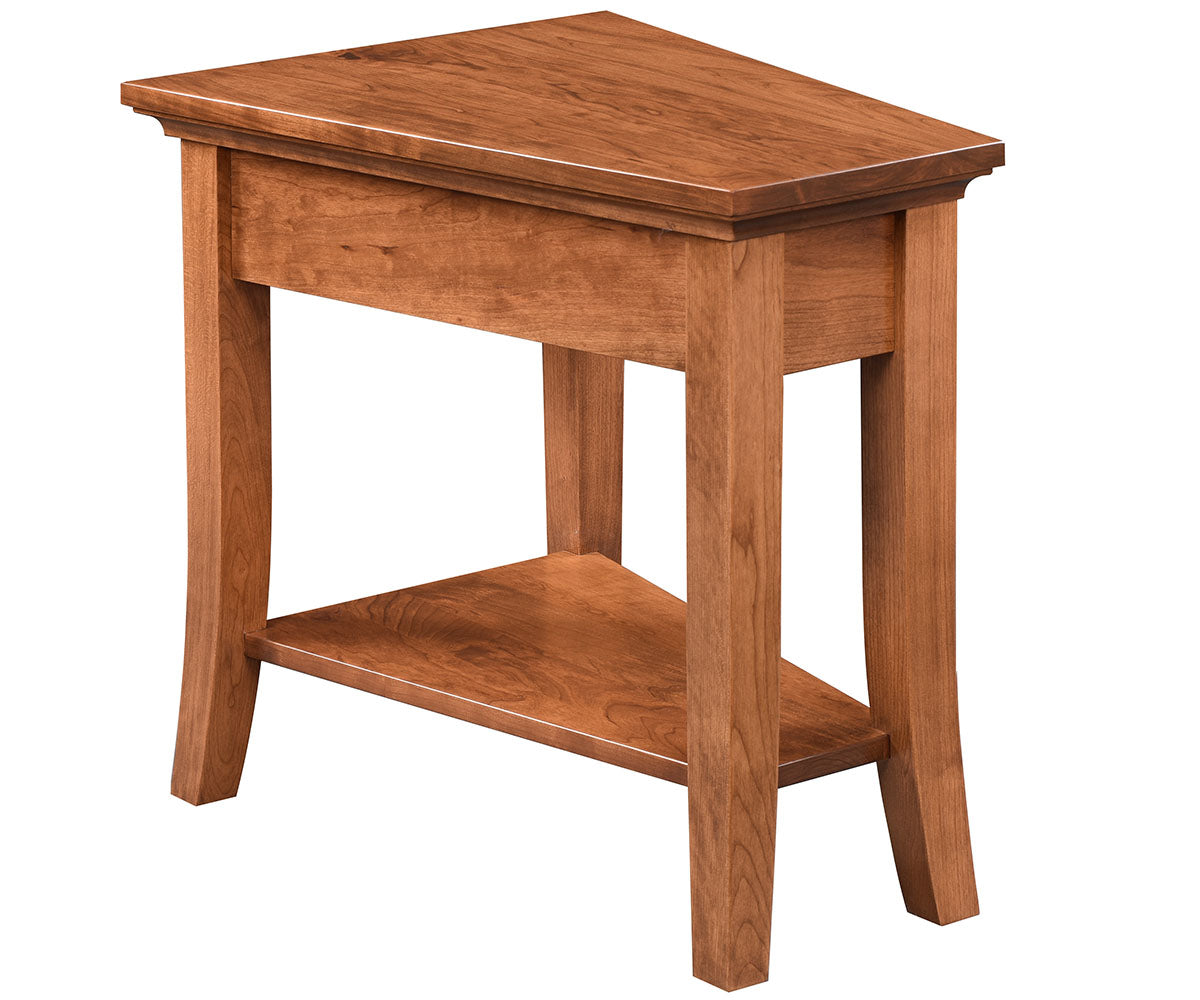 Carlisle Shaker Wedge End Table – 19"W