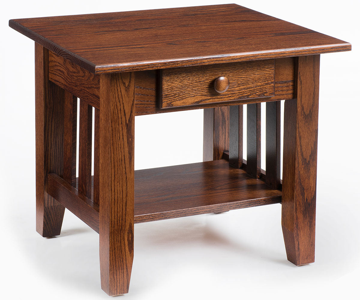 Mission End Table – 22"W