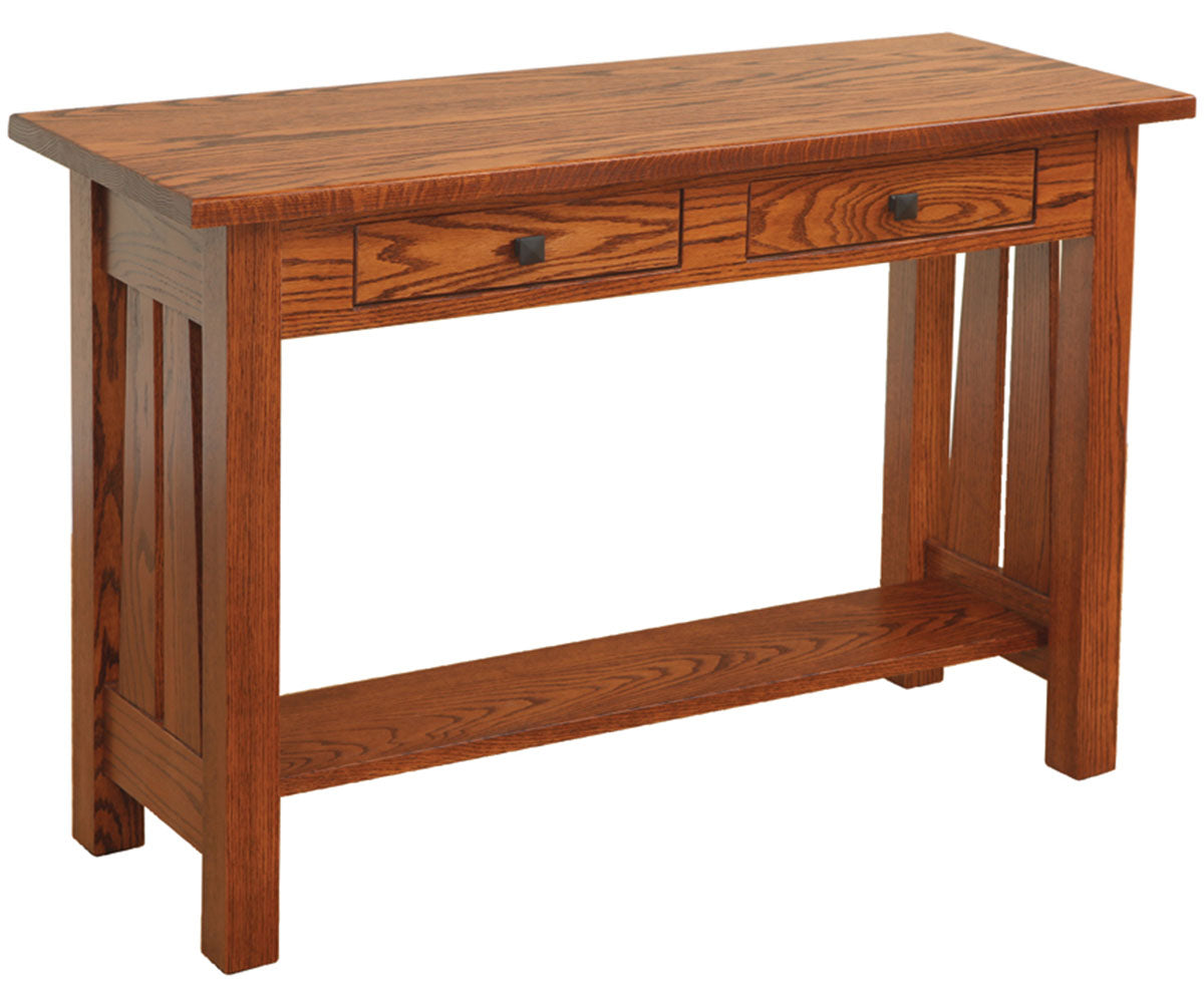 Canted Mission Sofa Table – 42"W
