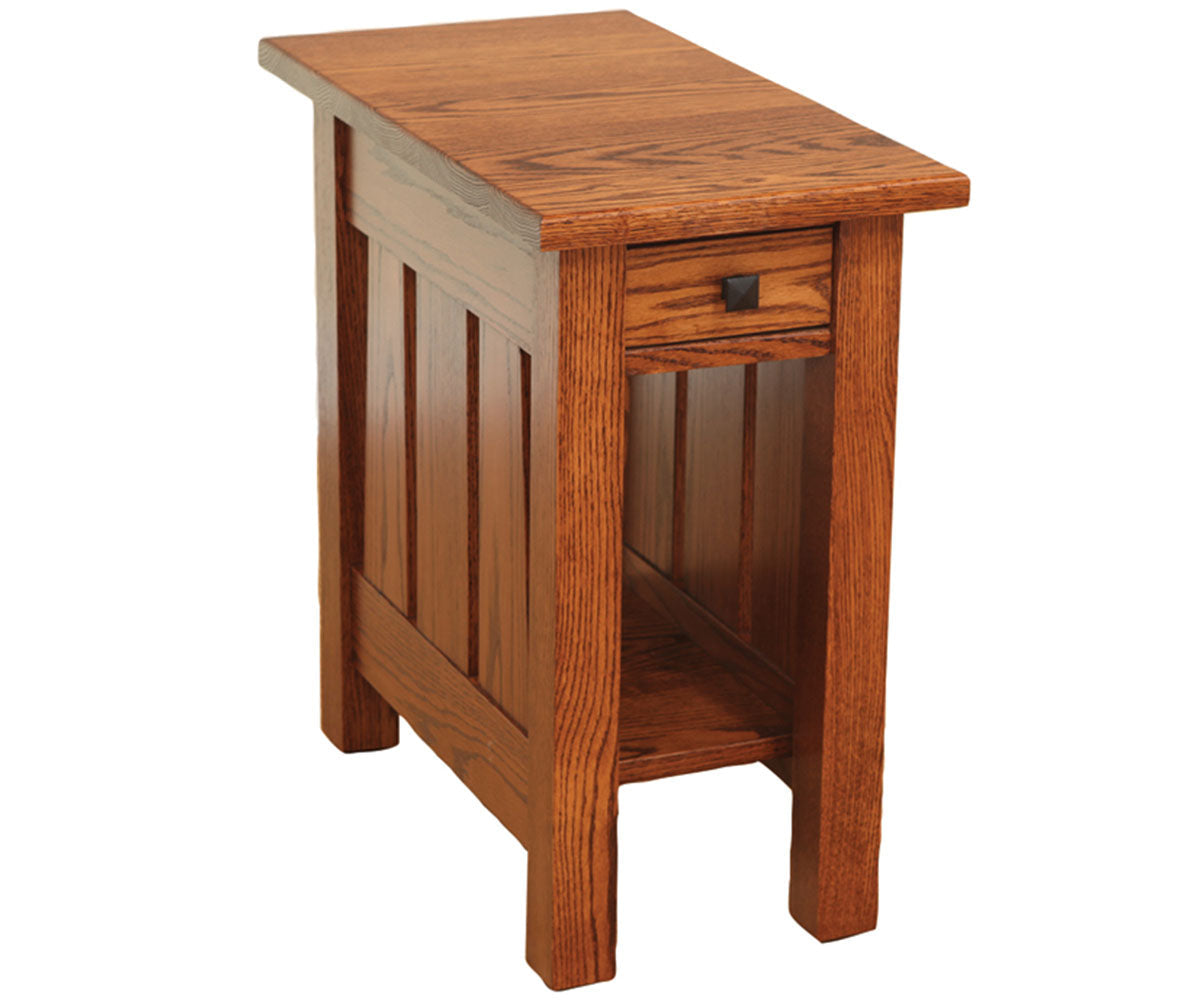 Canted Mission End Table – 13"W