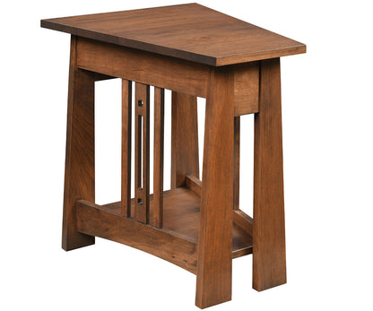 Aspen Wedge End Table – 10"-19"W