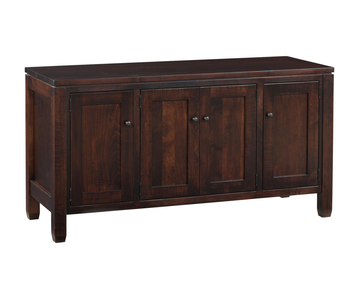 Antigo 56" Media Console With Wooden Doors
