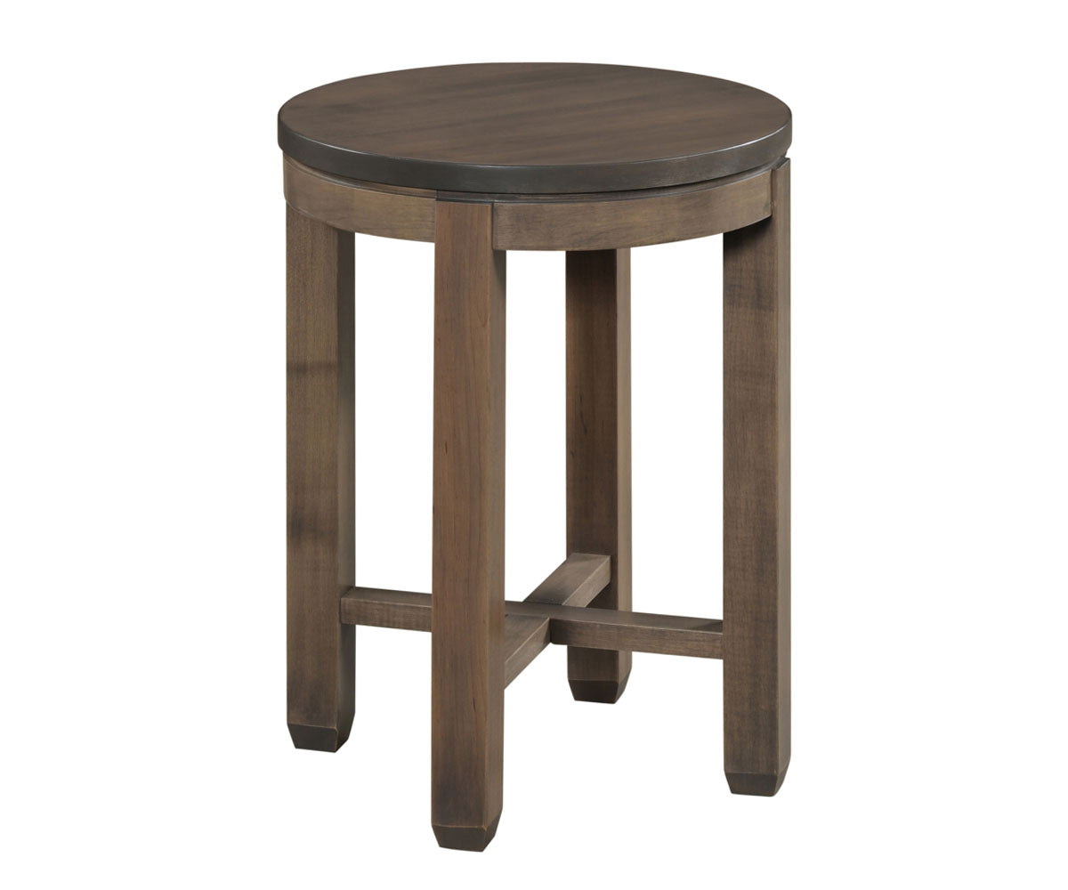Antigo X 18" Round End Table