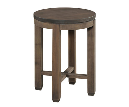 Antigo X 18" Round End Table
