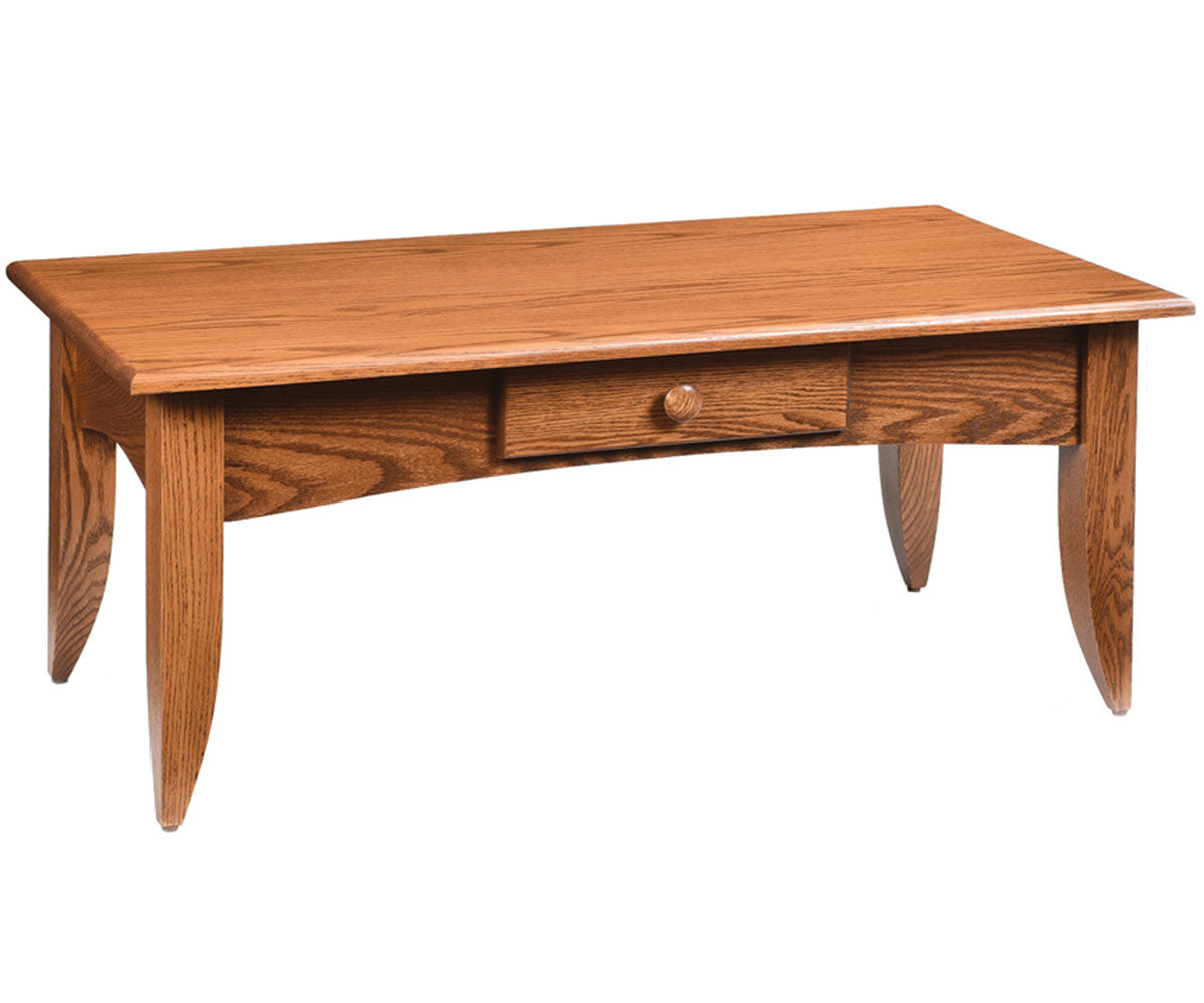 Modern Mission Cocktail Table –42"W