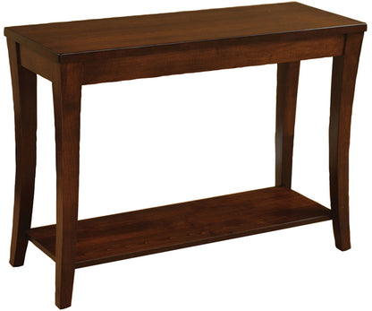 Riviera Sofa Table with Solid Shelf – 42"W