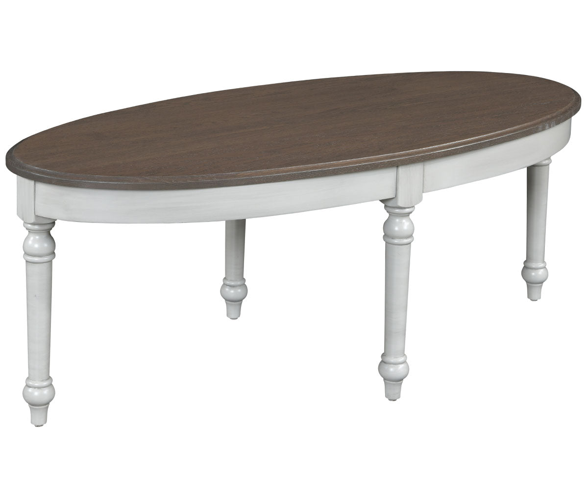 Magnolia Oval Cocktail Table – 48"W