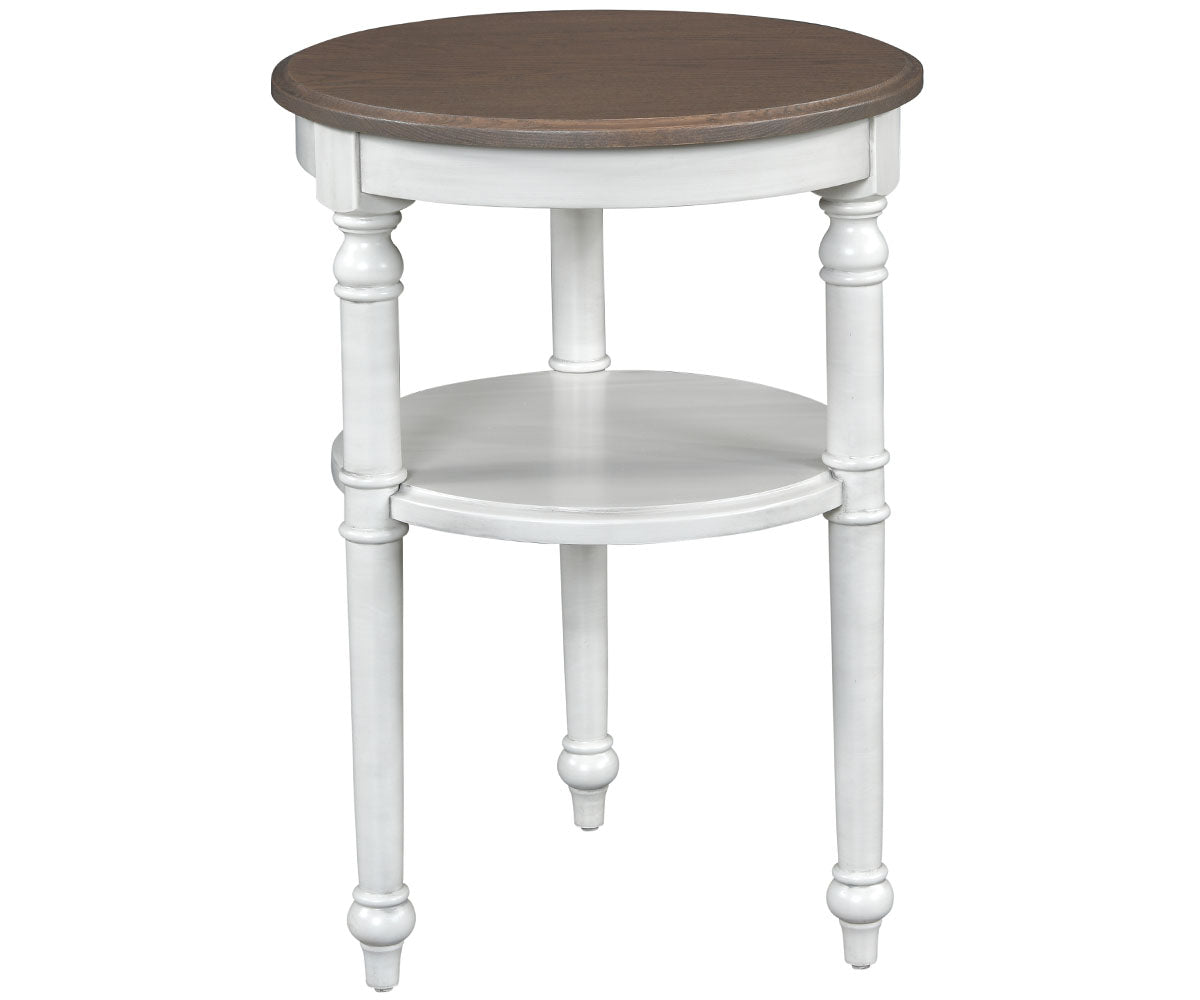 Magnolia 20" Two-Tone Lamp Table