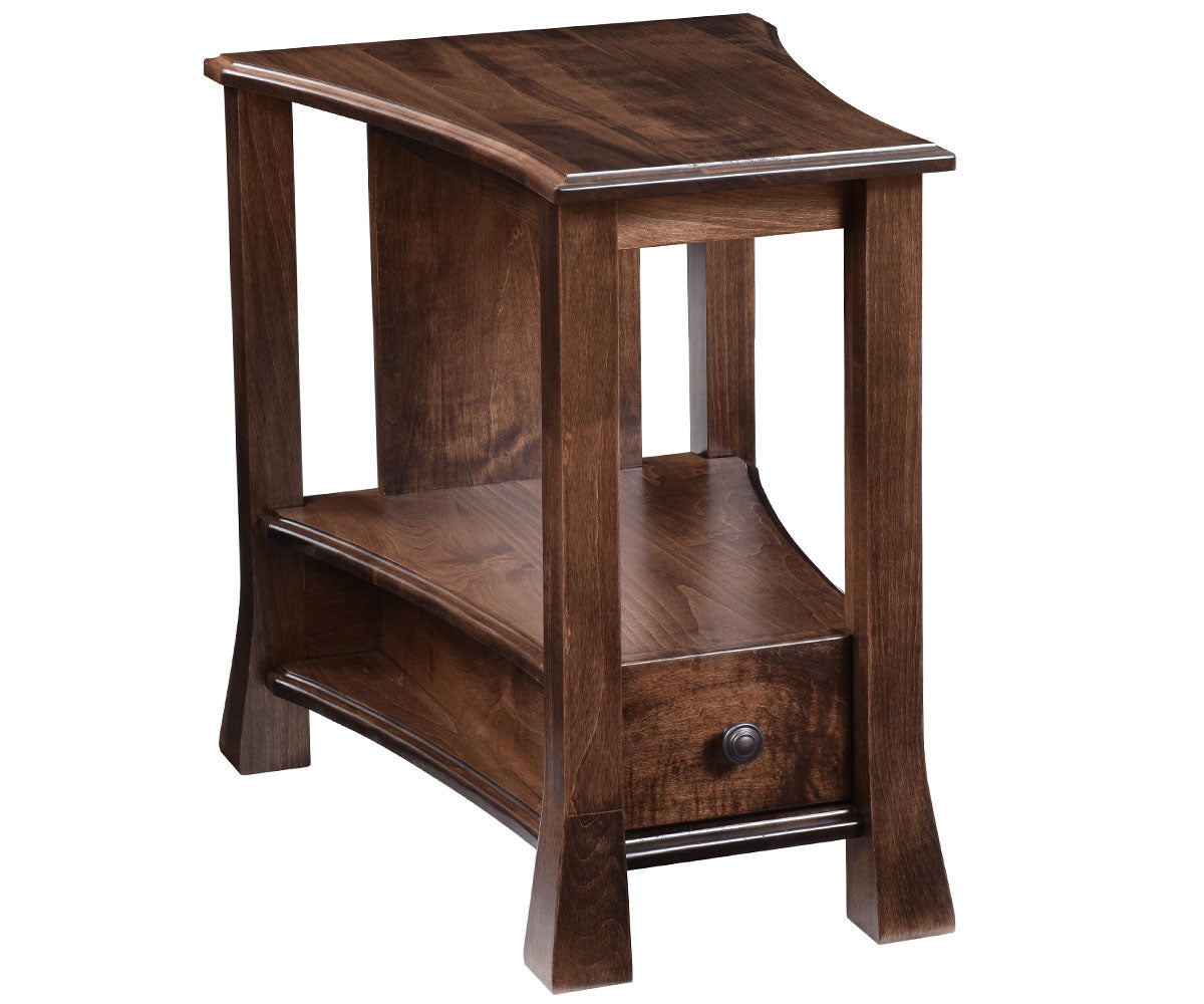 Willow Wedge End Table – 19"W