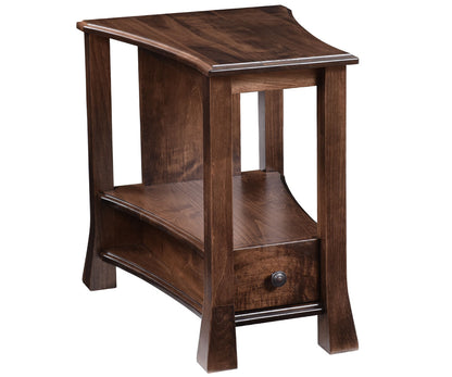 Willow Wedge End Table – 19"W