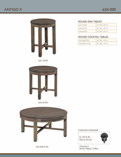 Antigo Sofa Table – 42”W