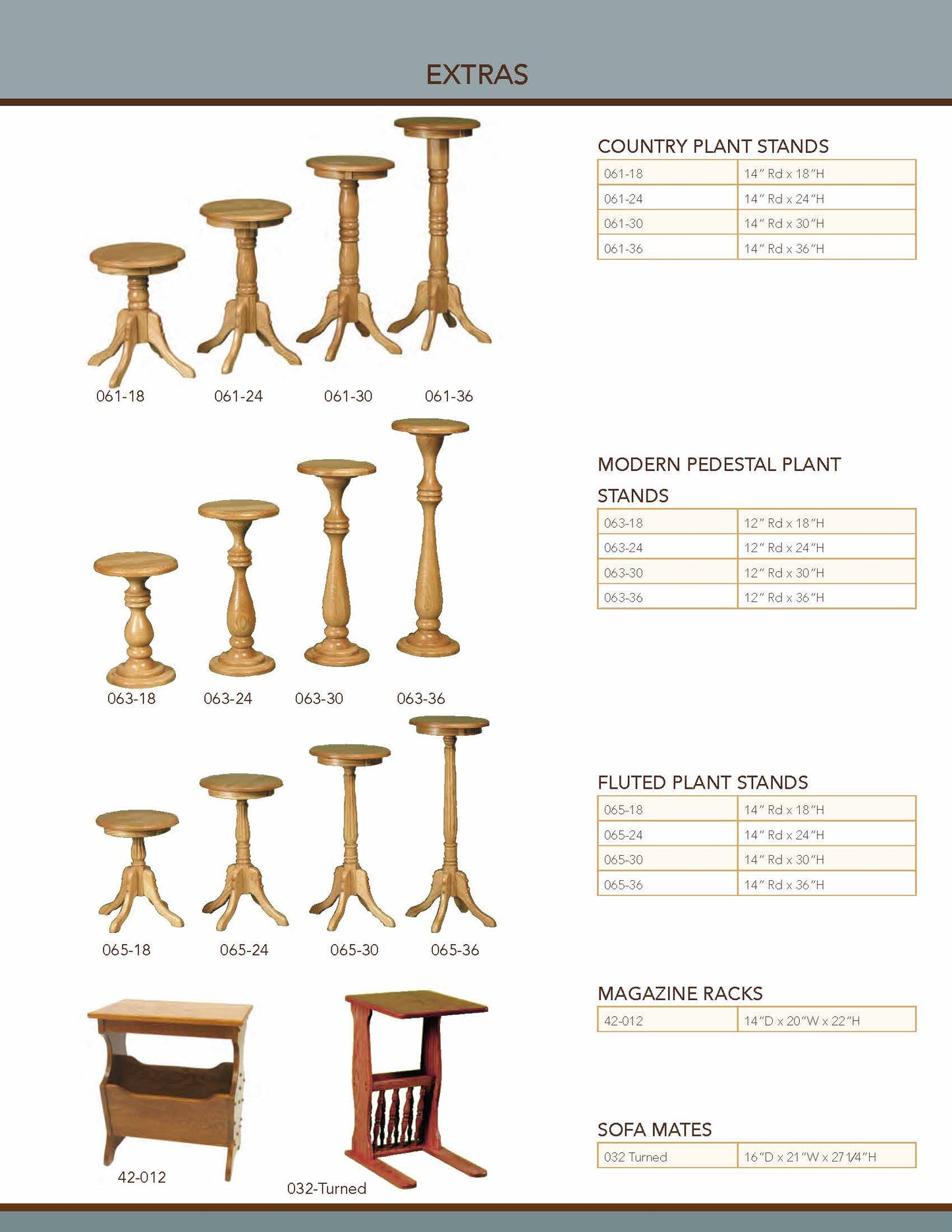 Modern Pedestal 24" Plant Stand