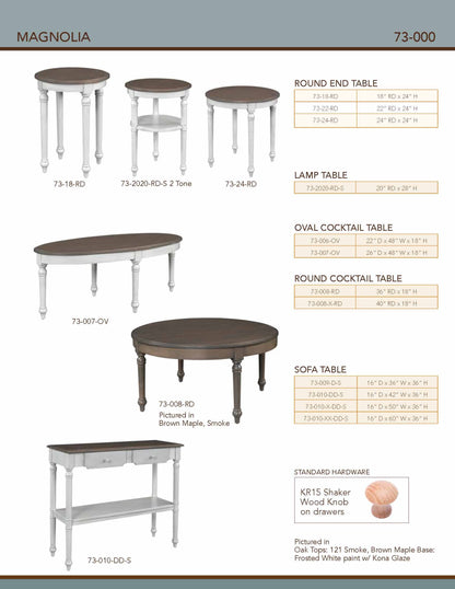 Magnolia Sofa Table – 42"W