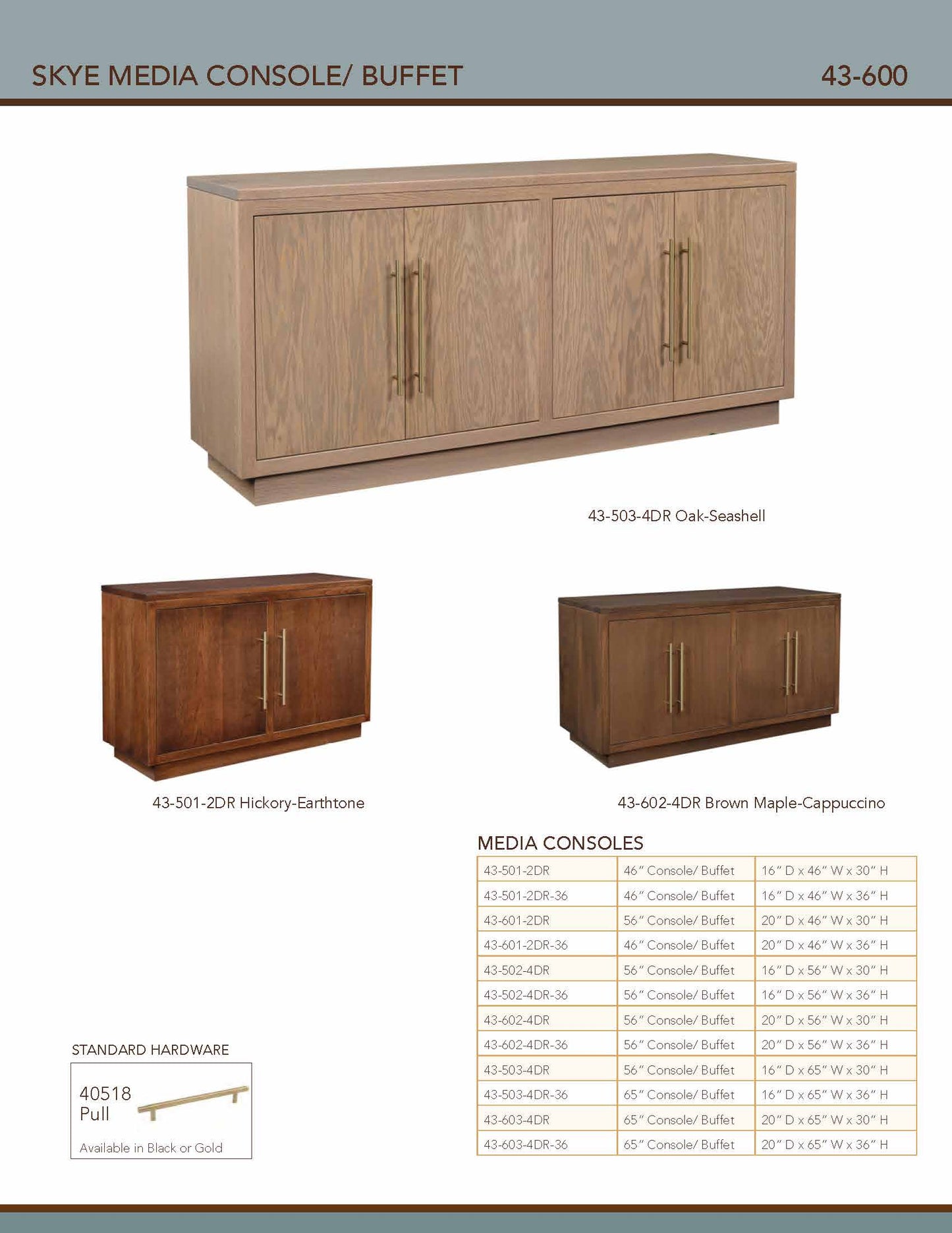 Skye 65" Media Console