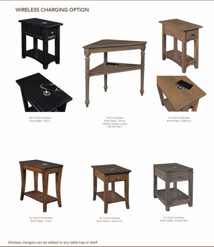 Solid Top & Drop Leaf 36" Square Solid Top Table