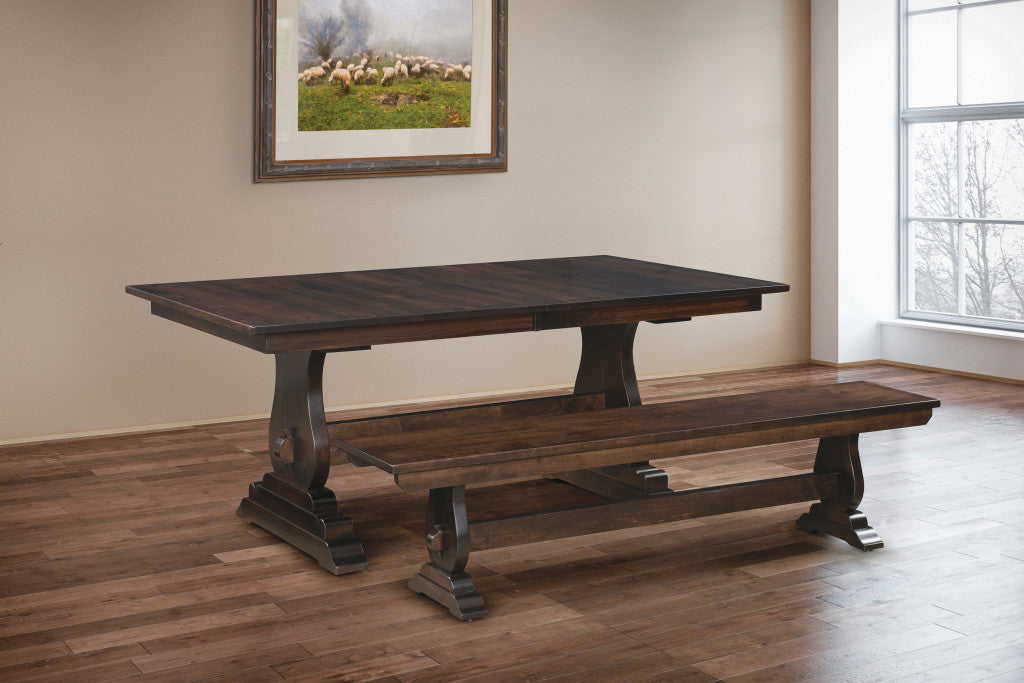 Holland Double Pedestal Table