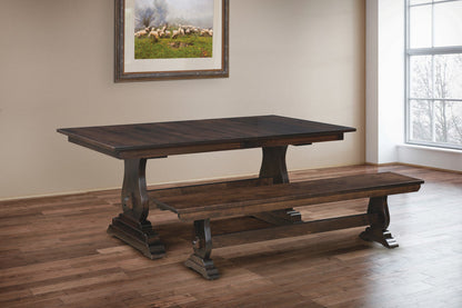 Holland Double Pedestal Table